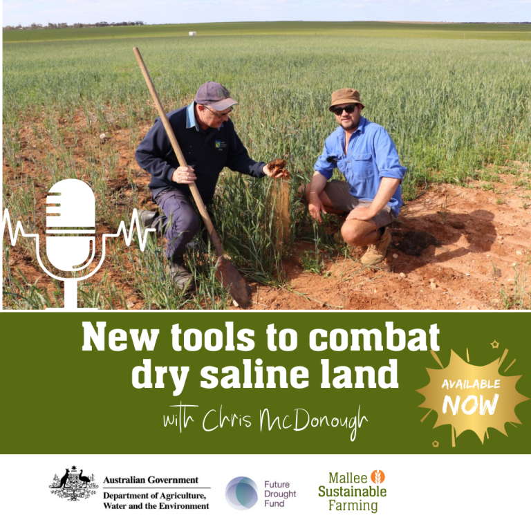 New Tools to Combat Dry Saline Land